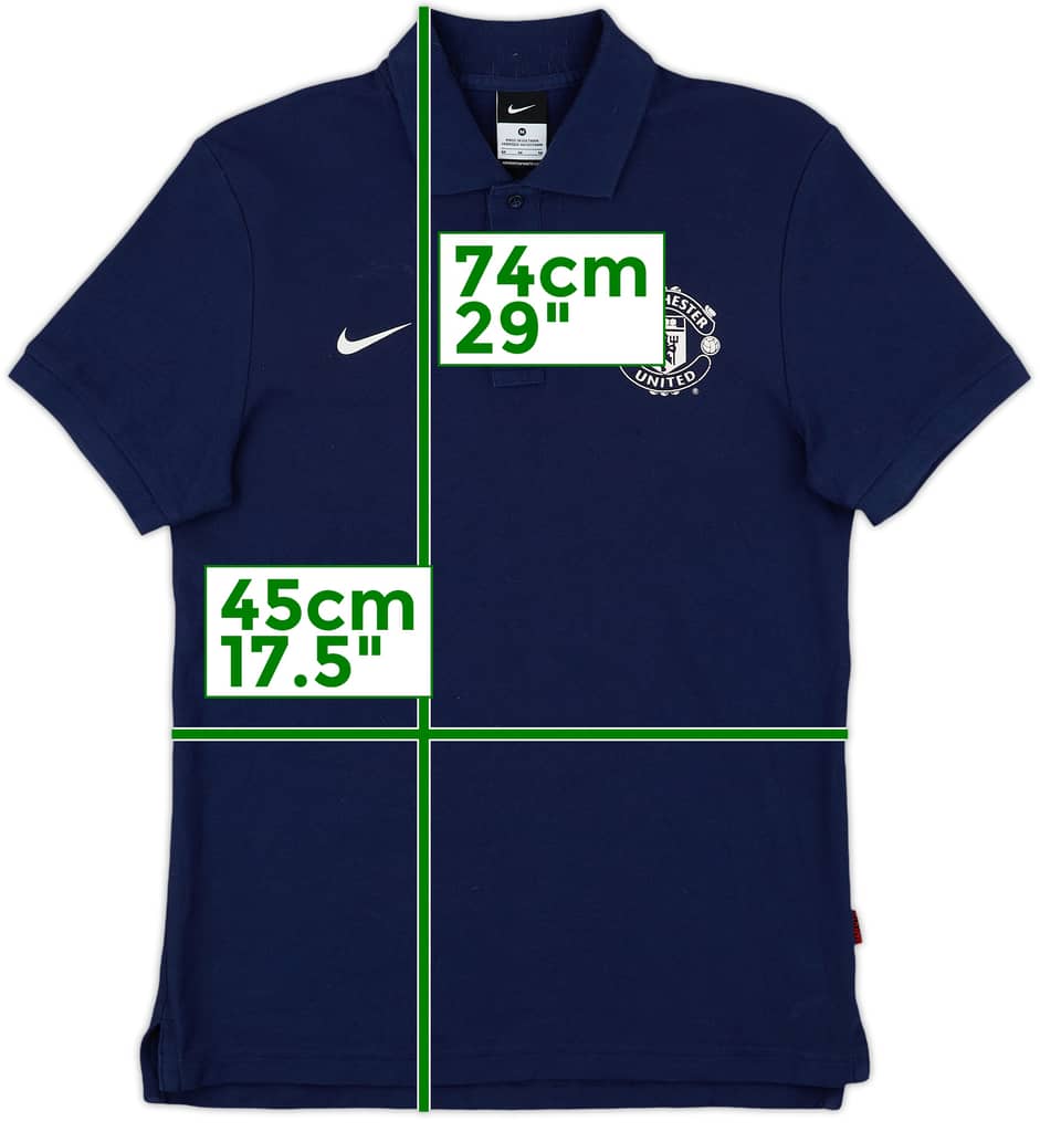 2013-14 Manchester United Nike Polo Shirt - 6/10 - (M)
