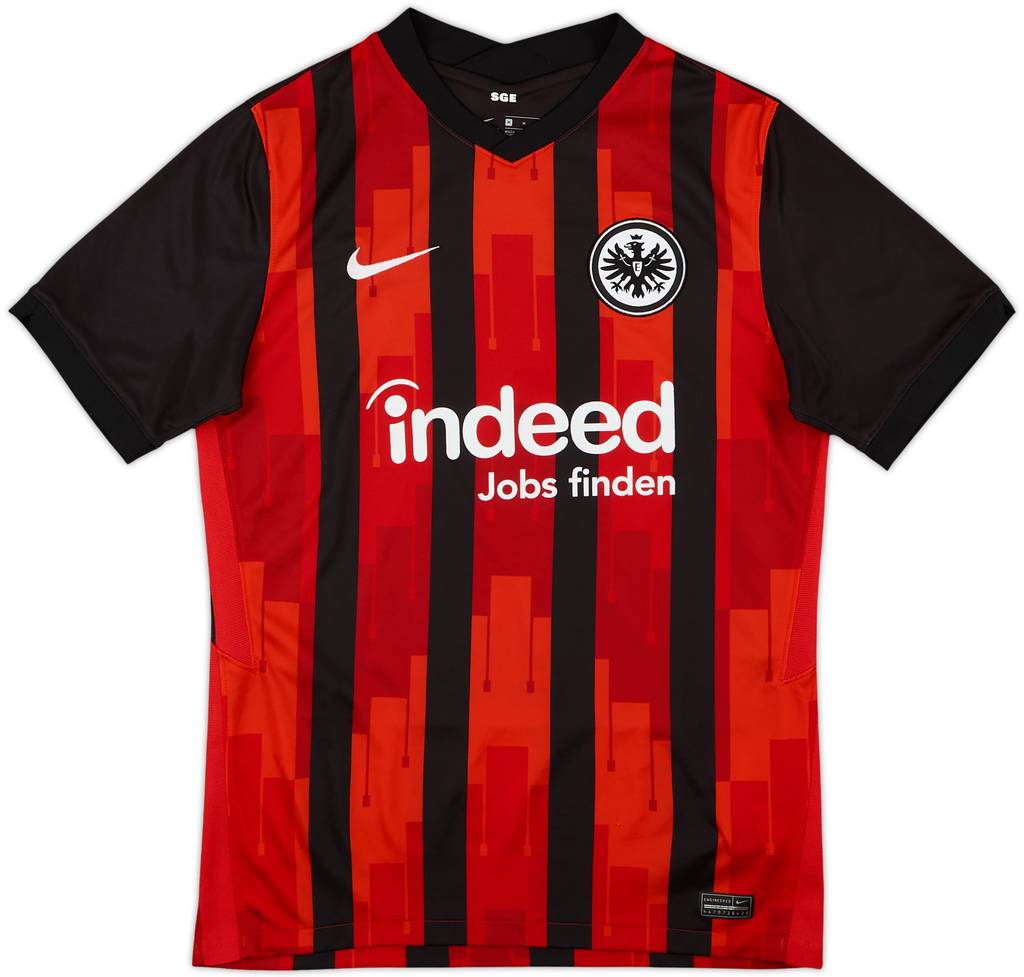 2020-21 Eintracht Frankfurt Home Shirt - 9/10 - (M)
