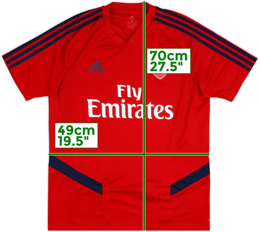 2019-20 Arsenal adidas Training Shirt - 9/10 - (M)