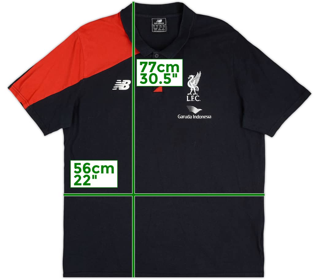2015-16 Liverpool New Balance Polo Shirt - 7/10 - (XXL)