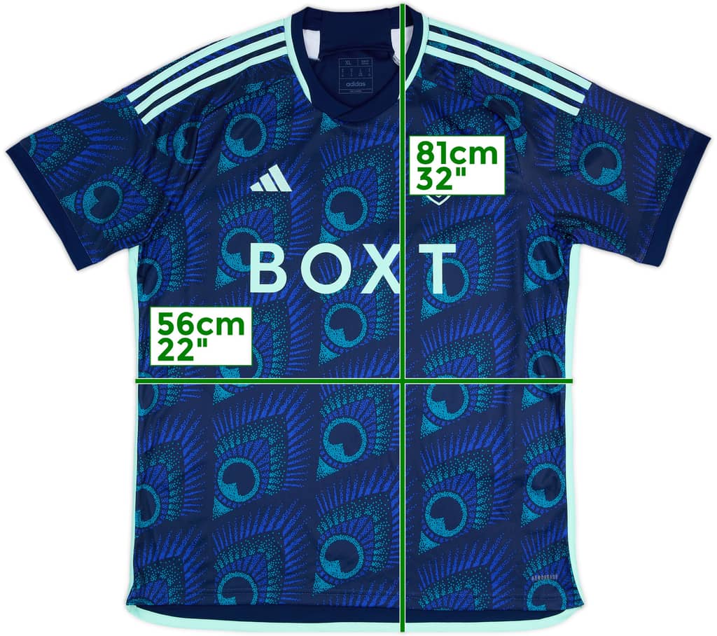 2023-24 Leeds United Away Shirt - 10/10 - (XL)