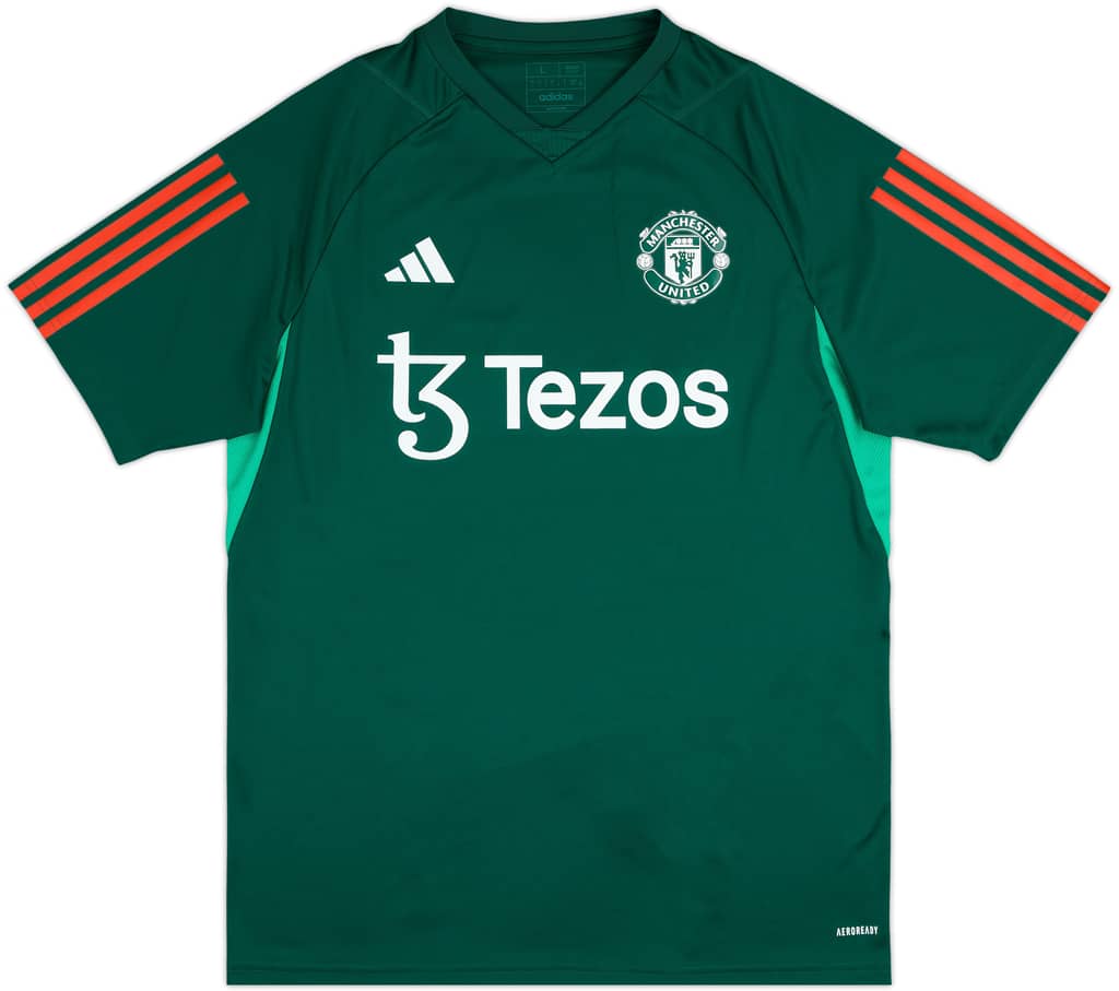 2023-24 Manchester United adidas Training Shirt - 10/10 - (L)