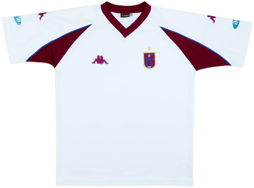 2002-03 Trabzonspor Kappa Training Shirt - 7/10 - (XL)