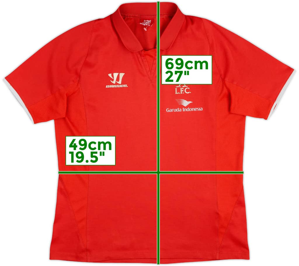 2014-15 Liverpool Warrior Training Shirt - 7/10 - (M)