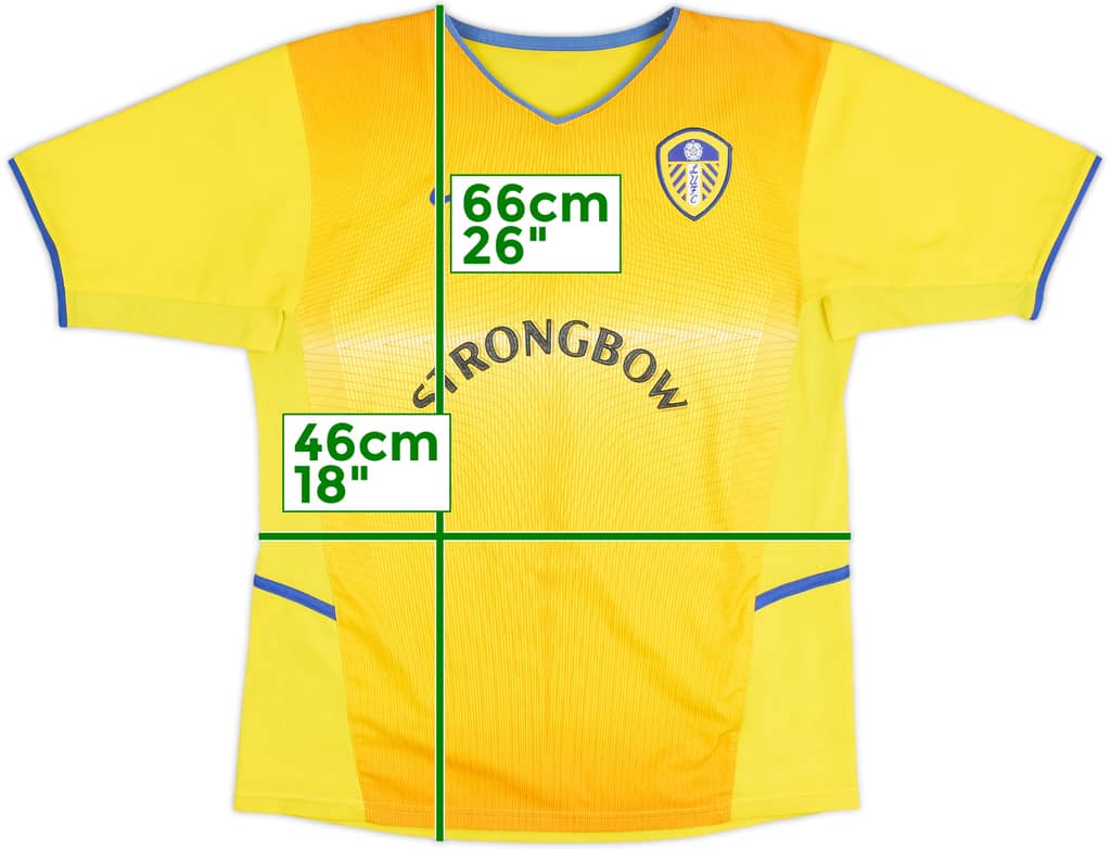 2002-03 Leeds United Away Shirt - 8/10 - (13-14 Years)
