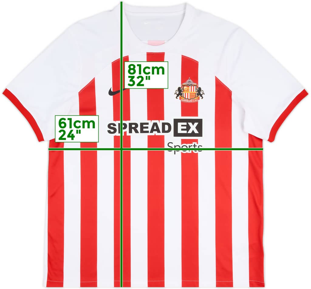 Camiseta de local del Sunderland 2023-24 - 9/10 - (XXL)