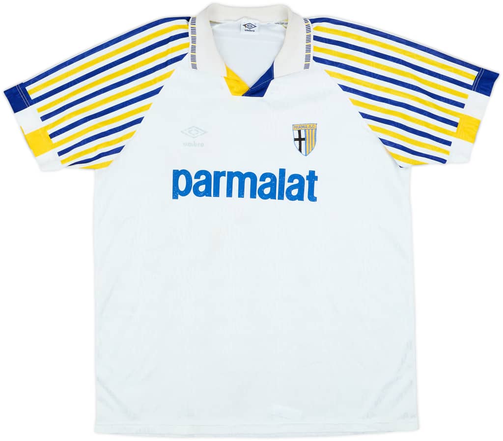1991-92 Parma Home Shirt - 4/10 - (XL)