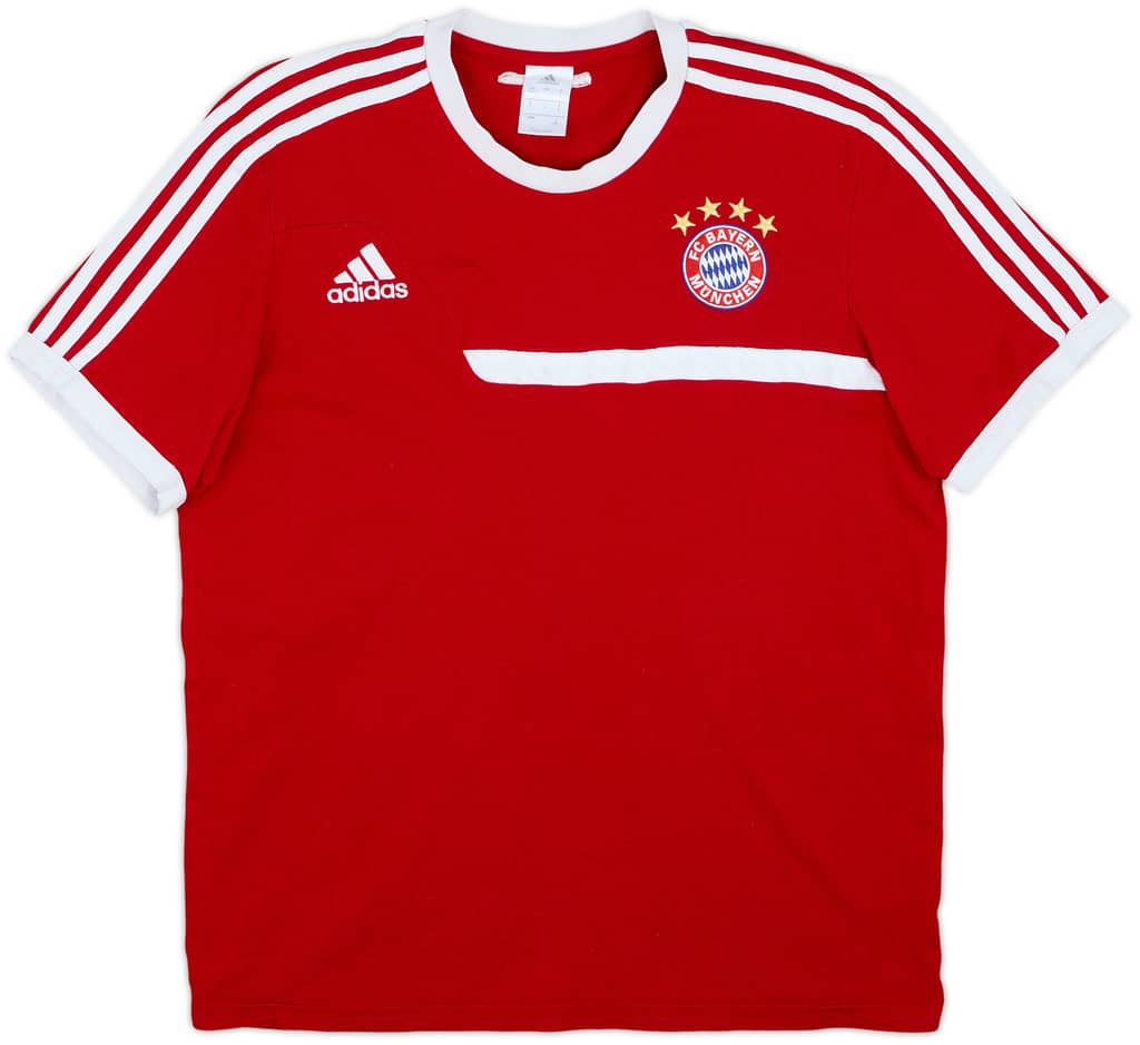 2013-14 Bayern Munich adidas Cotton Tee - 8/10 - (L)