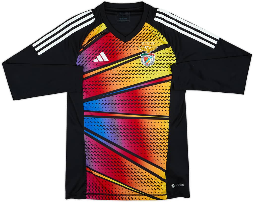 2023-24 Benfica adidas Training L/S Shirt - 8/10 - (S)