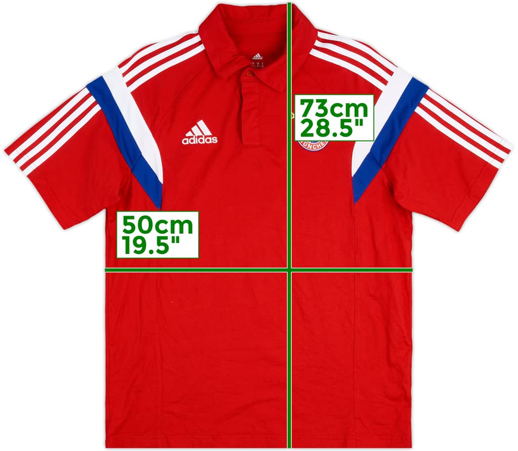 2014-15 Bayern Munich adidas Polo Shirt - 10/10 - (M)