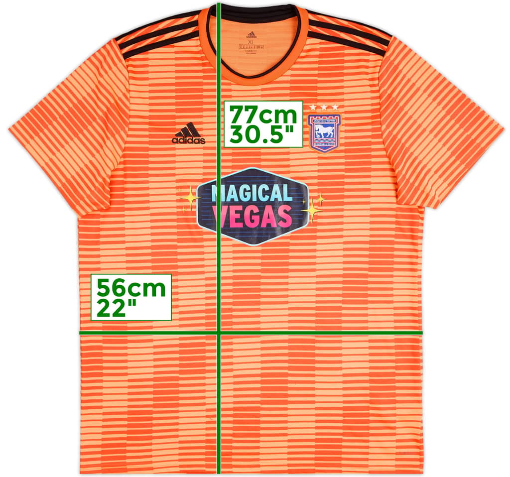 2018-20 Ipswich Away Shirt - 8/10 - (XL)