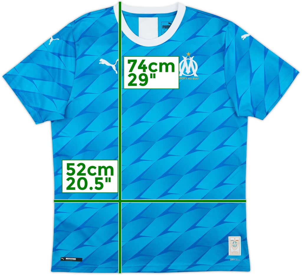 2019-20 Olympique Marseille Away Shirt - 9/10 - (L)