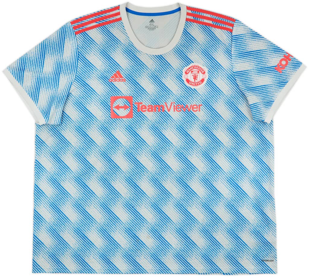 2021-22 Manchester United Away Shirt - 6/10 - (4XL)