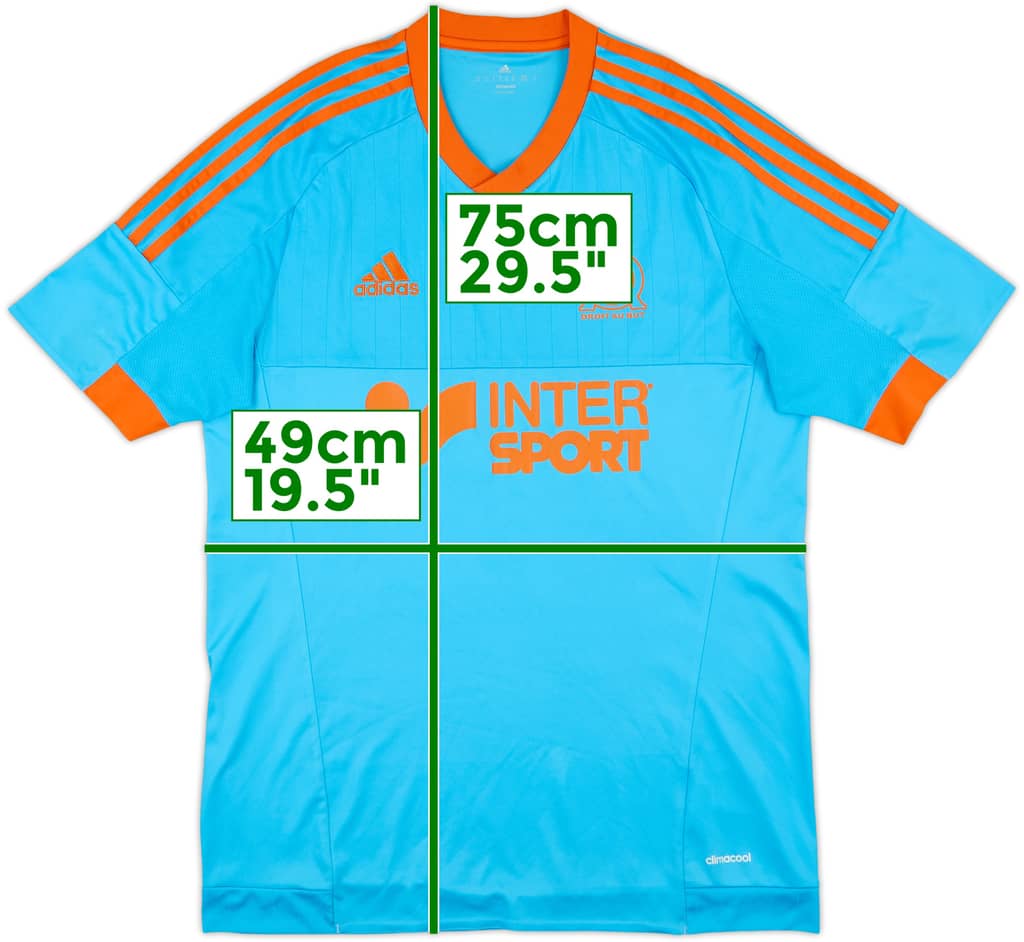2014-15 Olympique Marseille Fourth Shirt - 8/10 - (M)