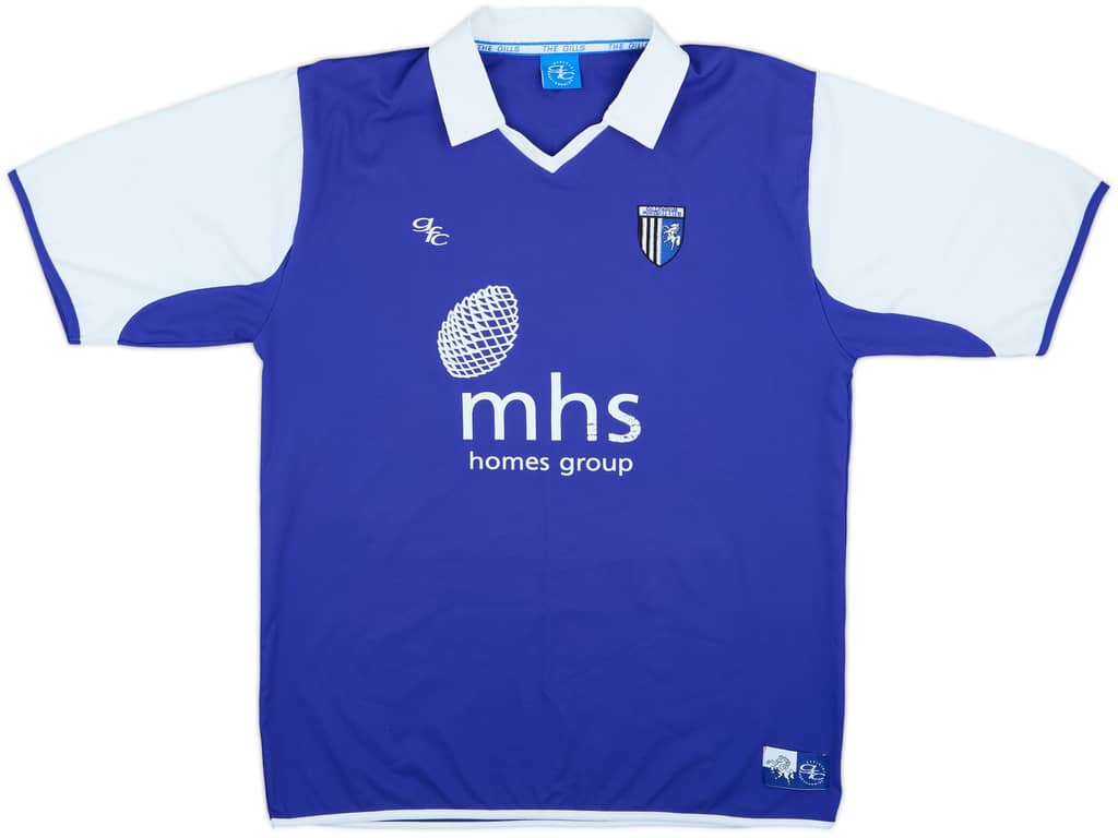 Camiseta de local del Gillingham 2004-05 - 6/10 - (XL)