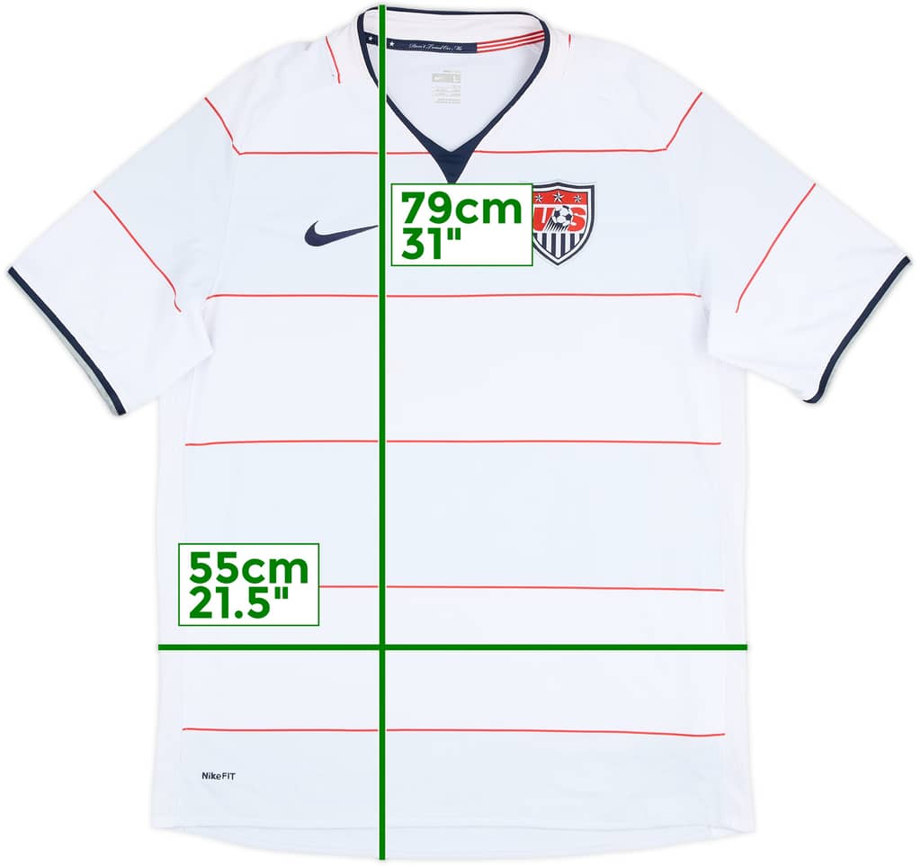 2008-09 USA Home Shirt - 7/10 - (L)