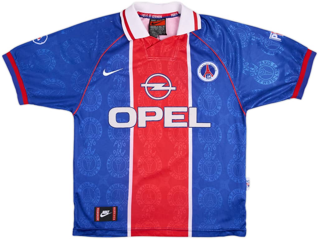 1996-97 Paris Saint-Germain Home Shirt - 4/10 - (S)