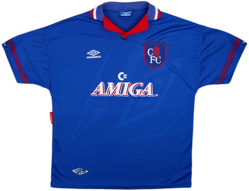 1993-94 Chelsea Home Shirt - 8/10 - (XL)