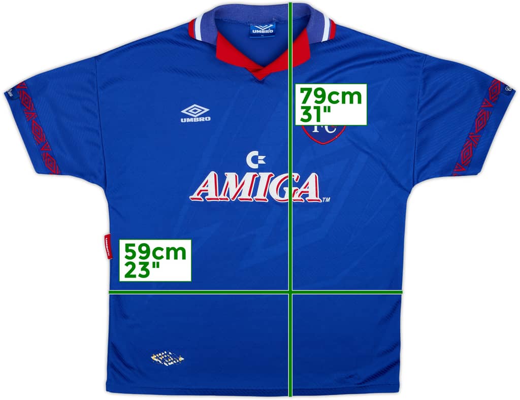 1993-94 Chelsea Home Shirt - 8/10 - (XL)