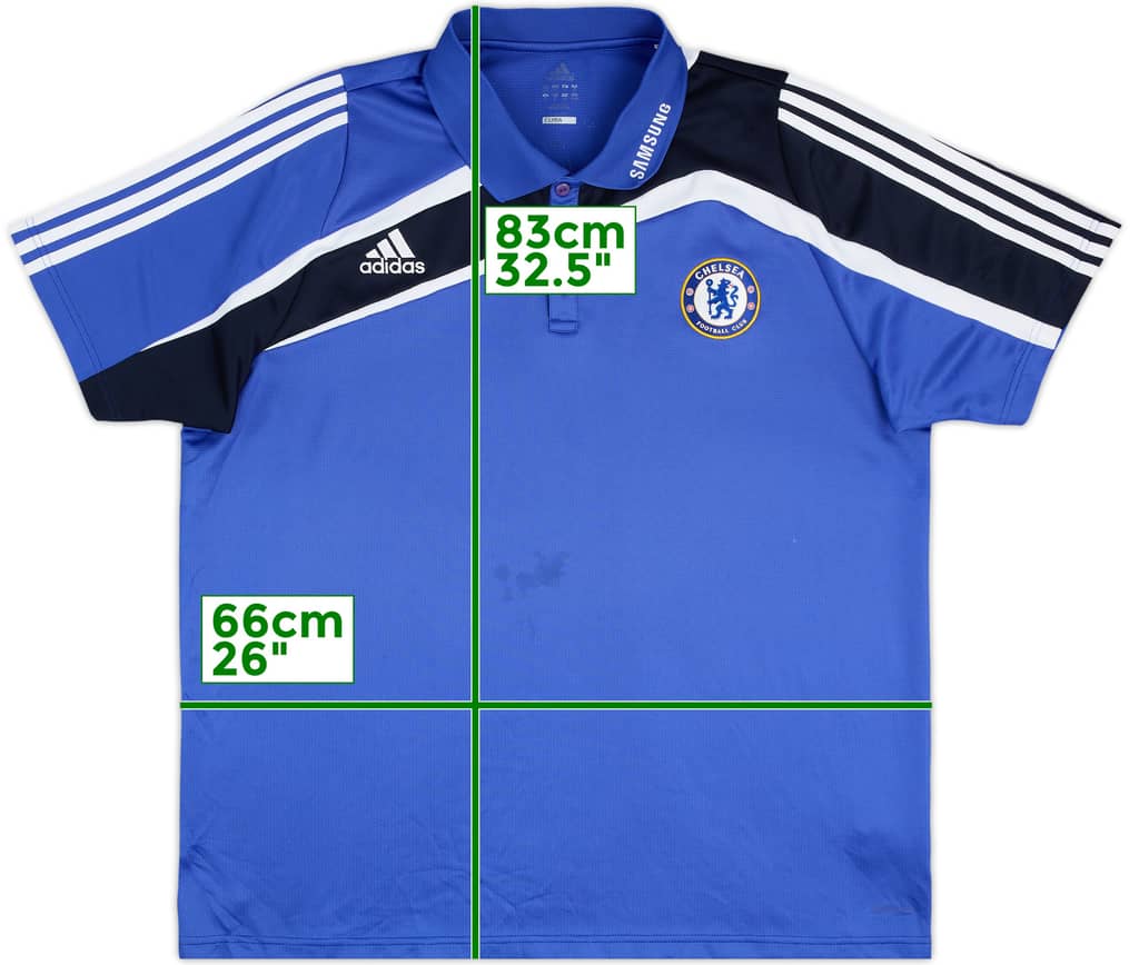 2009-10 Chelsea adidas Polo Shirt - 5/10 - (XXL)