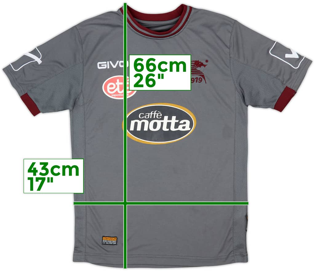 Camiseta de la tercera equipación del Salernitana 2016-17 - 8/10 - (S)