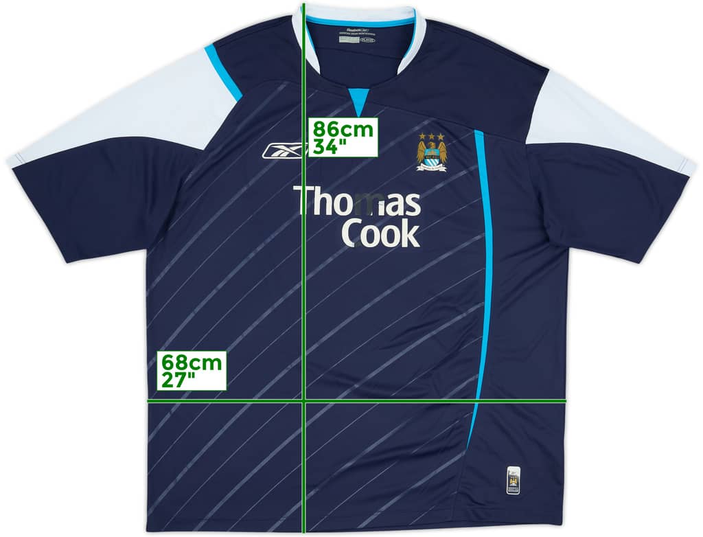 2005-06 Manchester City Away Shirt - 3/10 - (XXL)