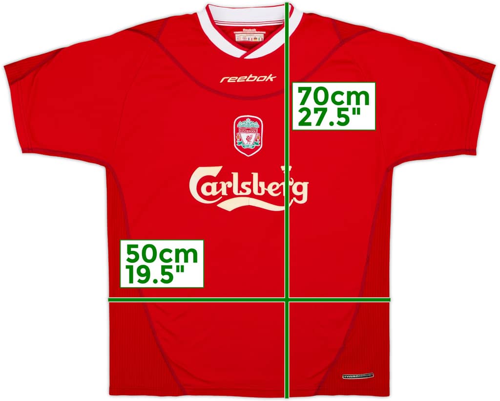 2002-04 Liverpool Home Shirt - 5/10 - (M)