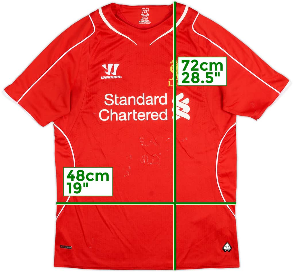 2014-15 Liverpool Home Shirt - 5/10 - (M)