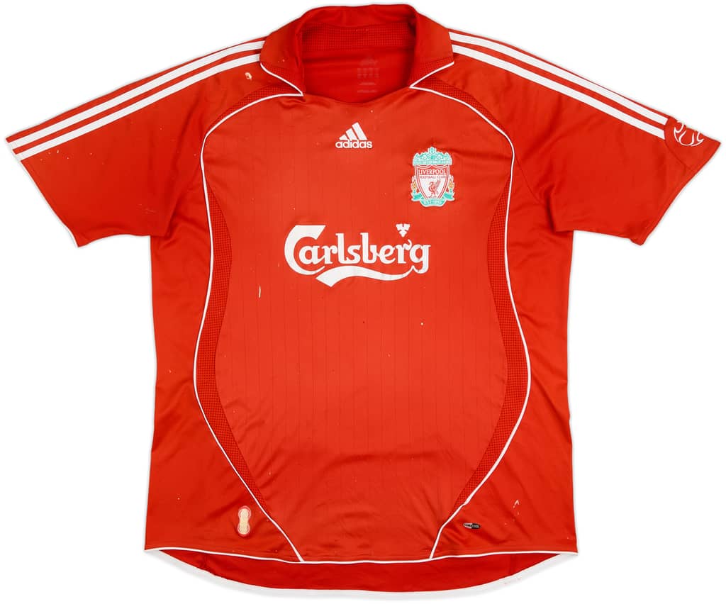 2006-08 Liverpool Home Shirt - 4/10 - (XL)