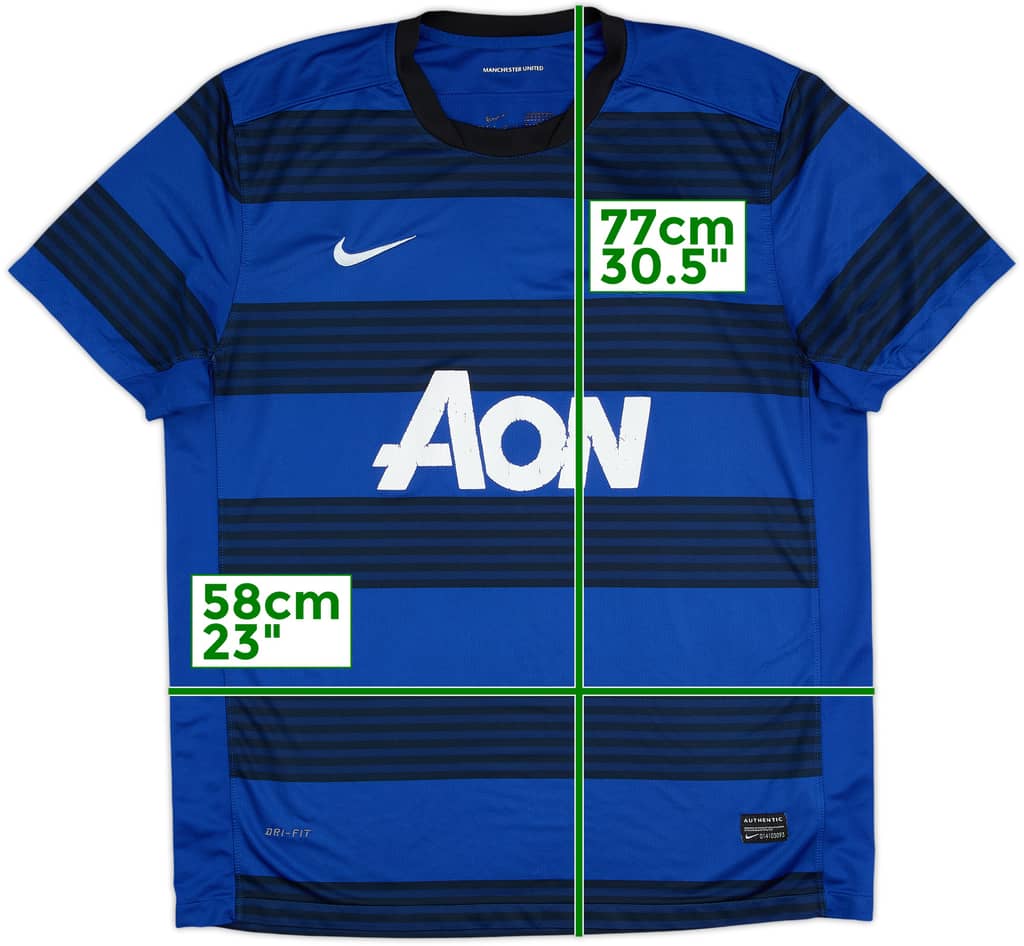 2011-13 Manchester United Away Shirt - 5/10 - (XL)