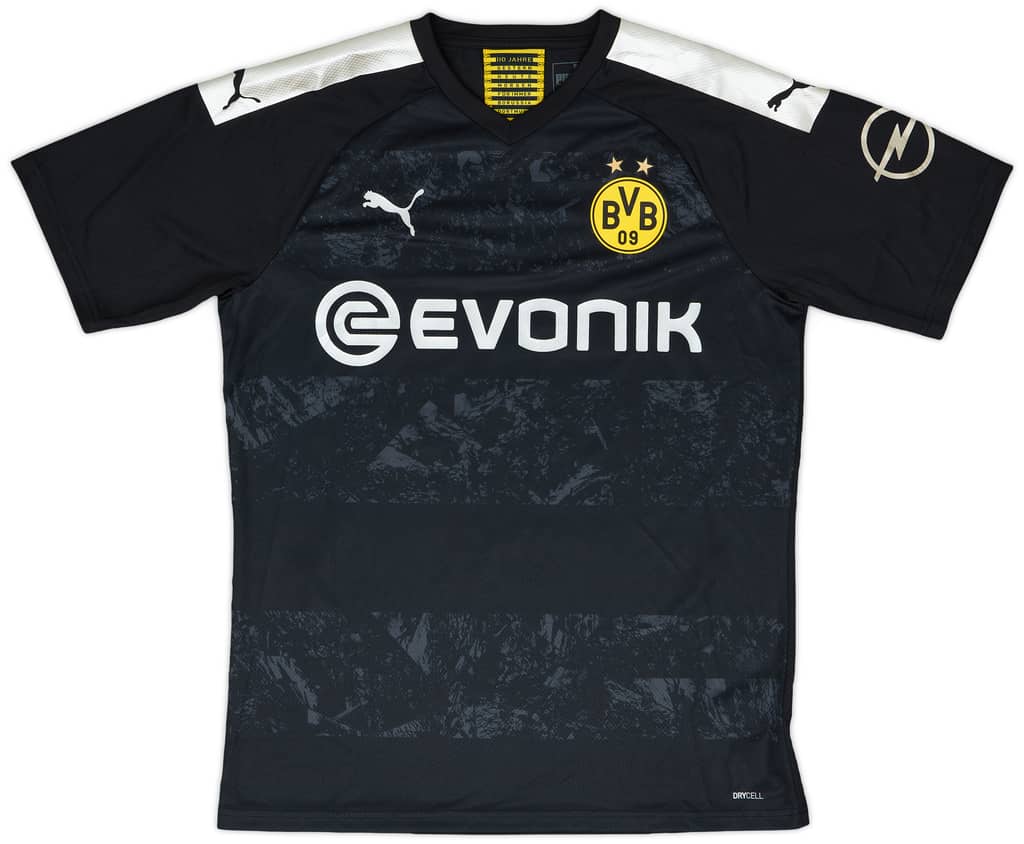 2019-20 Borussia Dortmund Player Issue Away Shirt Schulz #14 - 9/10 - (L)