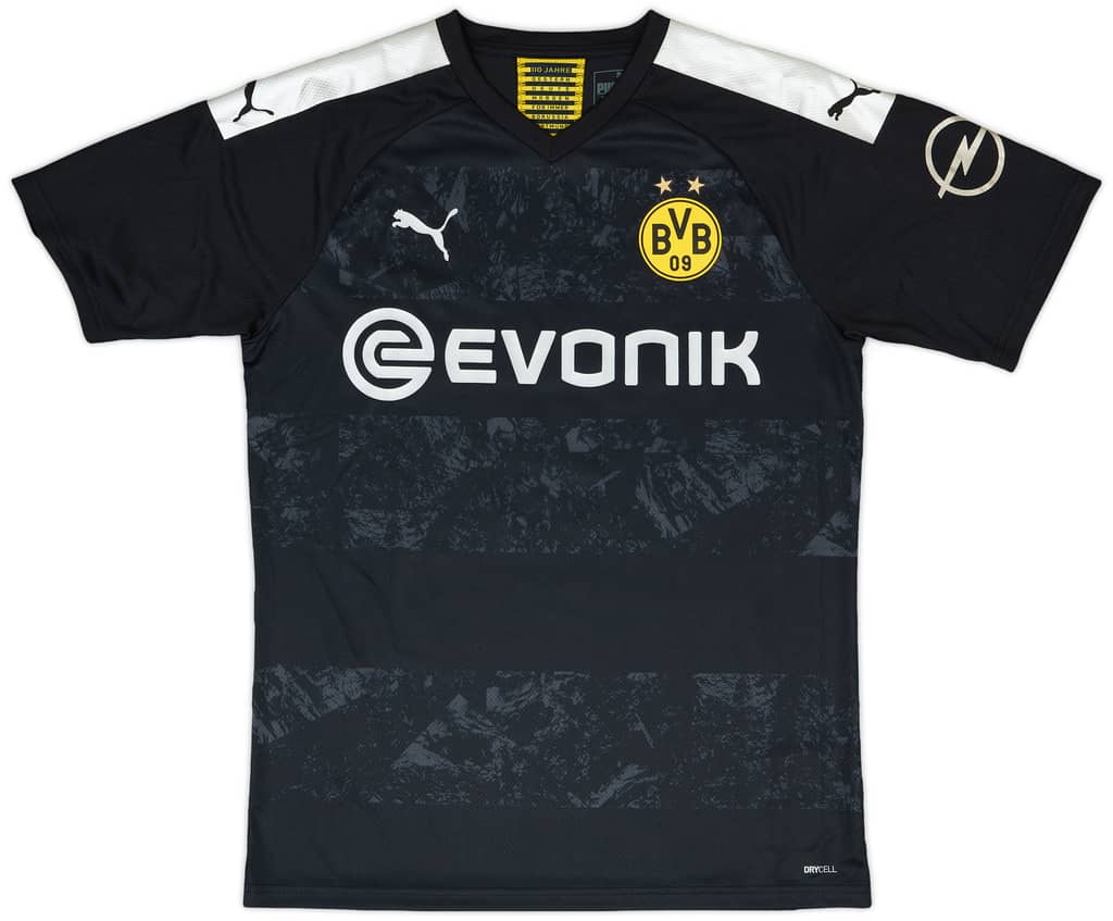 2019-20 Borussia Dortmund Player Issue Away Shirt Reyna #32 - 9/10 - (L)