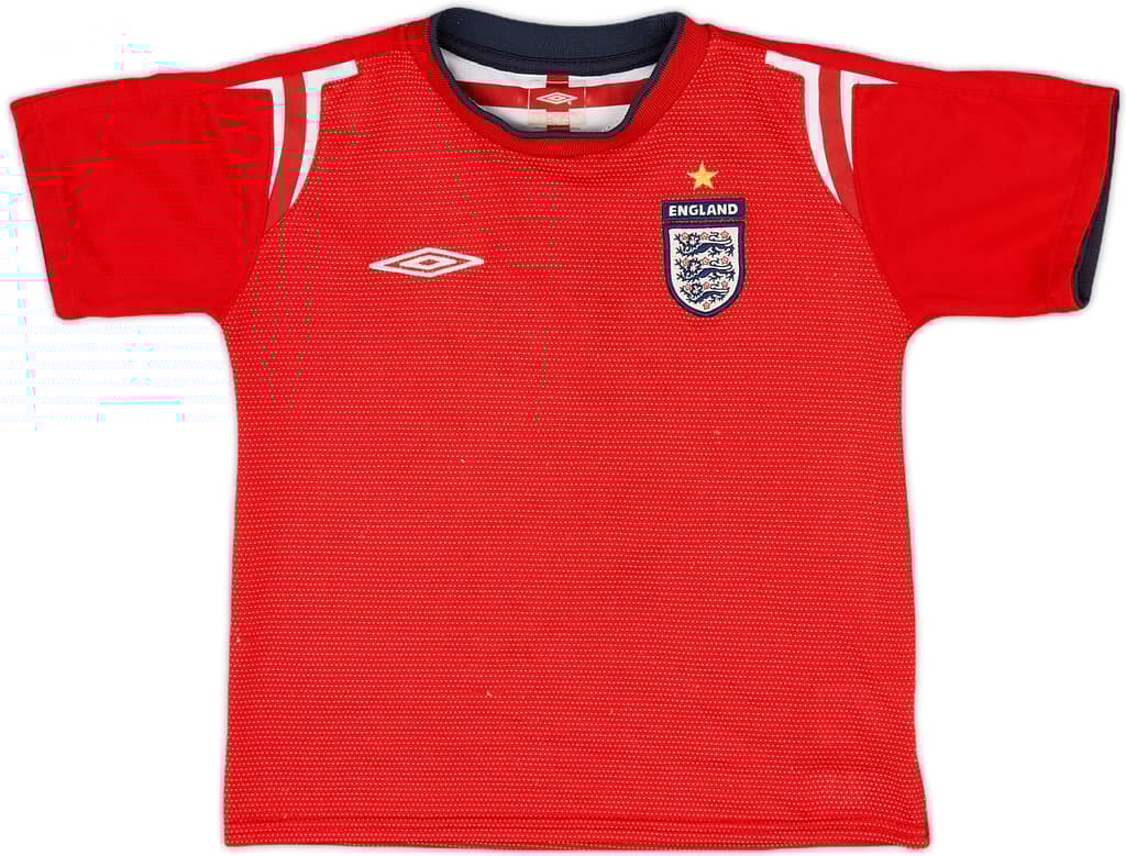 2004-06 England Away Shirt - 8/10 - (4-5 Years)