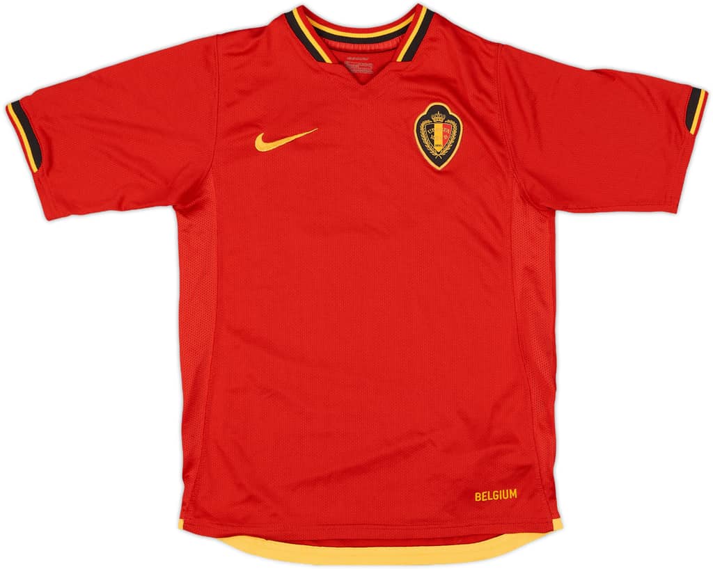 2006-08 Belgium Home Shirt - 9/10 - (M.Boys)