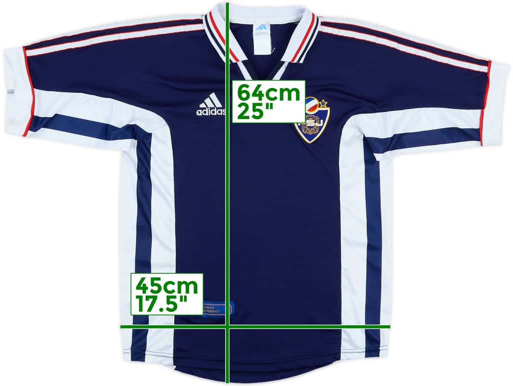 1998-99 Yugoslavia Prototype Home Shirt - 9/10 - (XL.Boys)