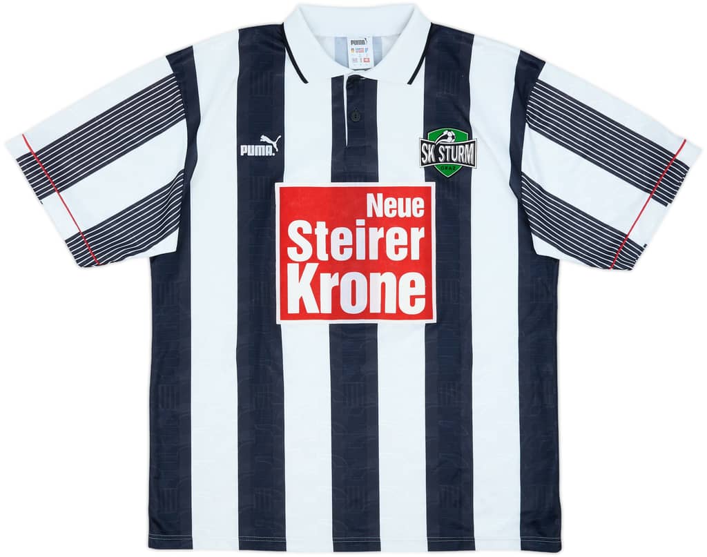 1995-96 Sturm Graz Home Shirt - 8/10 - (XL)