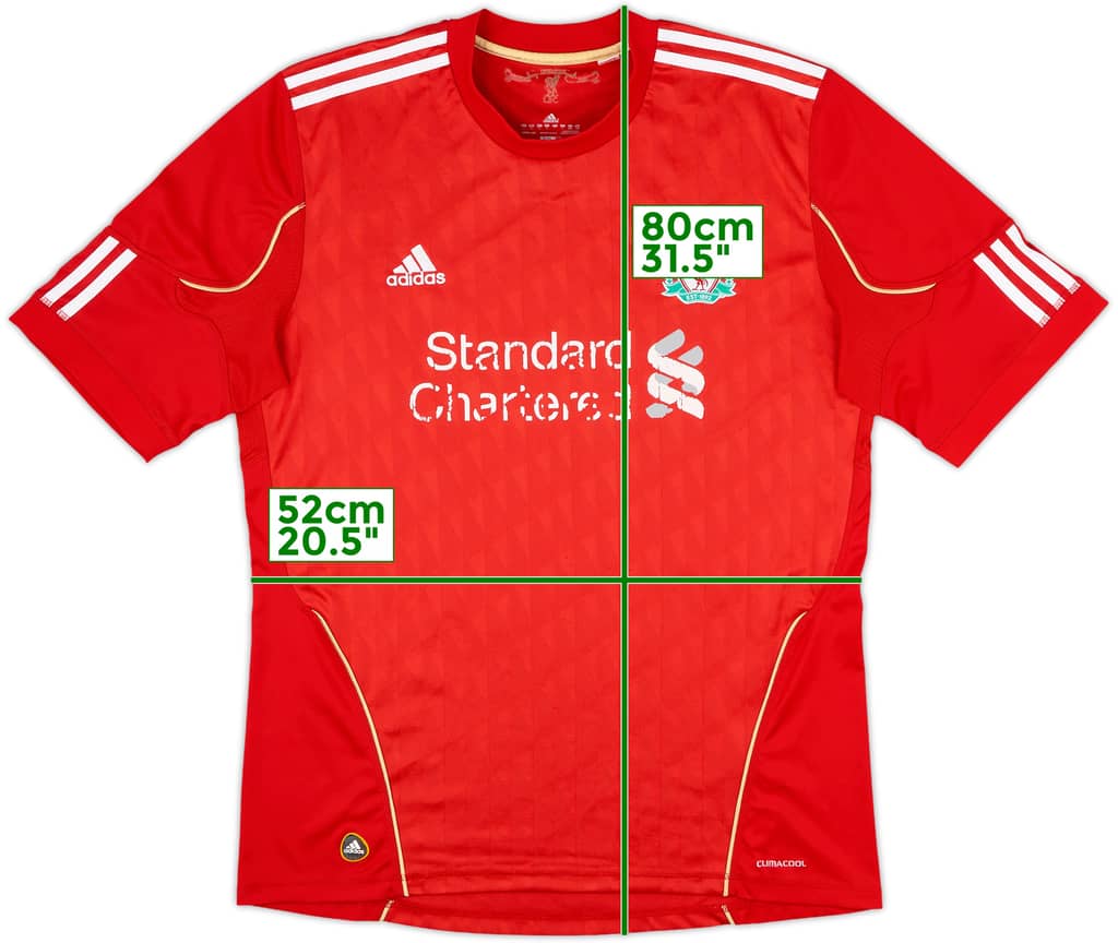 2010-12 Liverpool Home Shirt - 5/10 - (L)