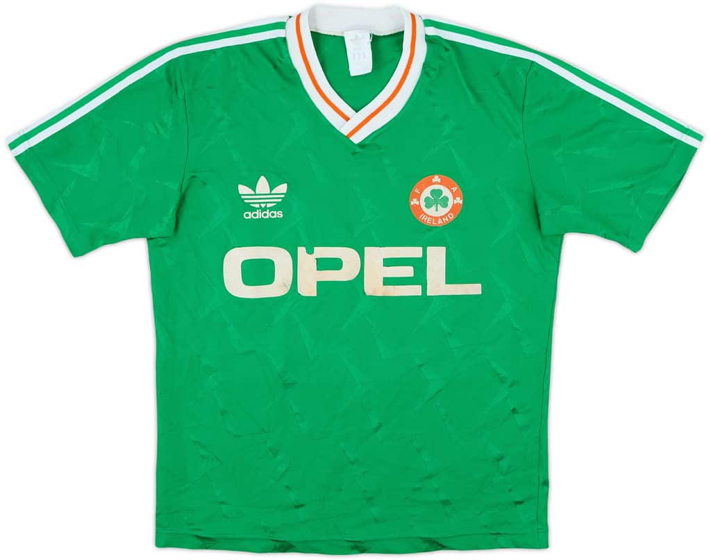 1990-92 Ireland Home Shirt - 4/10 - (M)