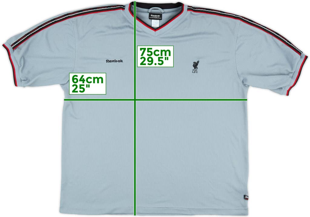 2002-03 Liverpool Reebok Training Shirt - 9/10 - (XXL)