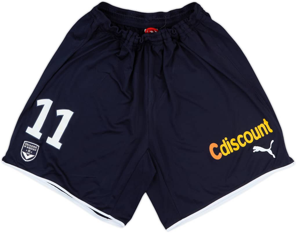 2007-08 Bordeaux Match Issue UEFA Cup Home Shorts #11 (Bellion)
