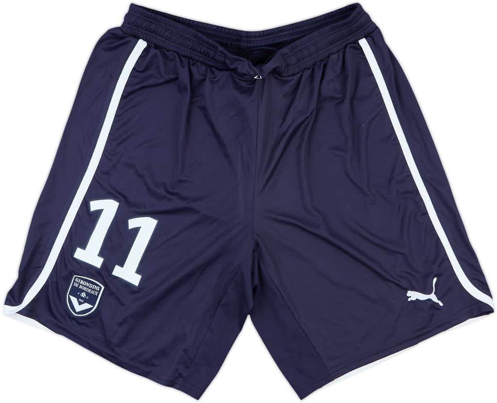 2012-13 Bordeaux Match Issue Home Shorts #11 (Bellion)