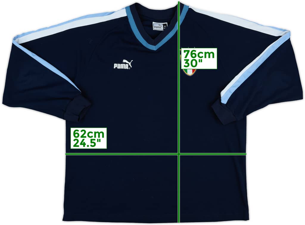 2003-04 Italy Puma Training L/S Shirt - 9/10 - (XL)