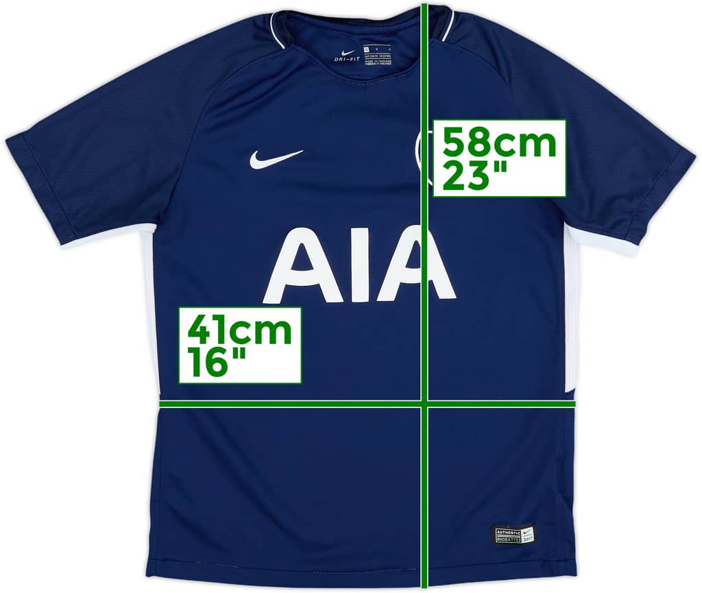 2017-18 Tottenham Away Shirt - 9/10 - (L.Boys)