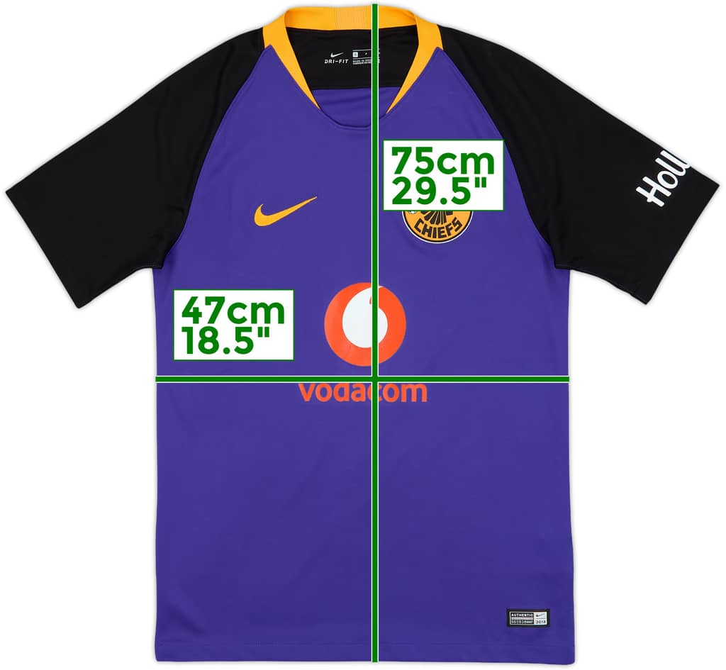 2018-19 Kaizer Chiefs Away Shirt - 7/10 - (S)