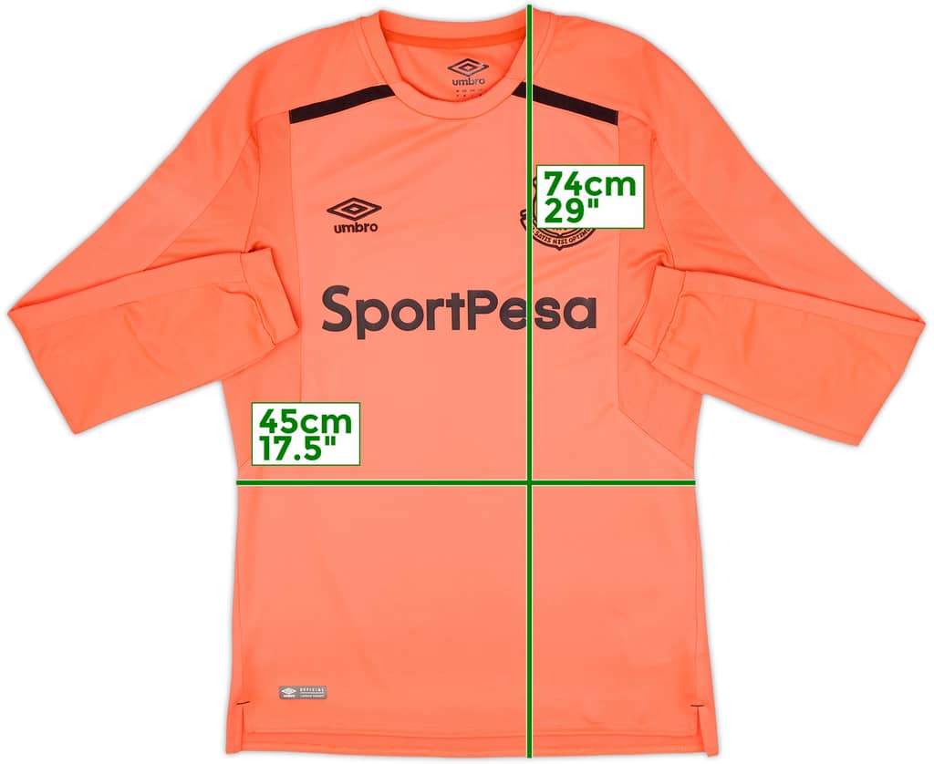 2017-18 Everton GK Shirt - 9/10 - (M)