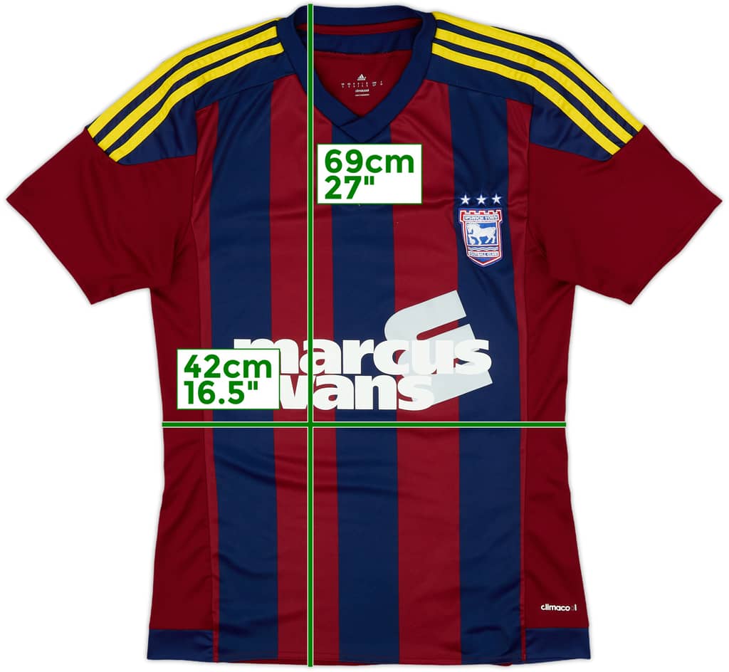 2015-16 Ipswich Away Shirt - 9/10 - (S)
