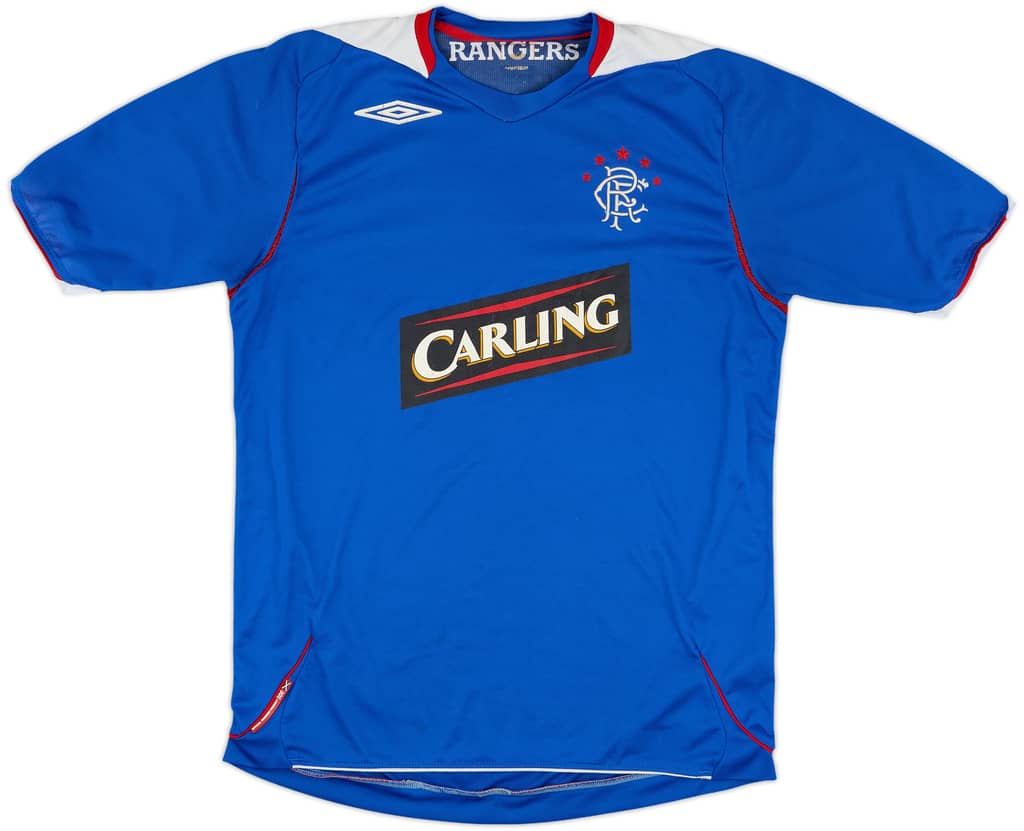 2006-07 Rangers Home Shirt - 5/10 - (M)