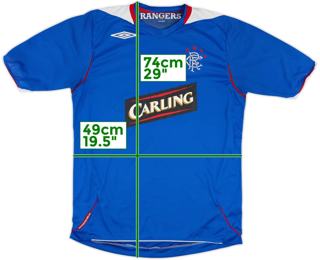 2006-07 Rangers Home Shirt - 5/10 - (M)