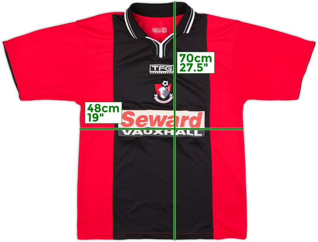 2002-03 Bournemouth Home Shirt - 8/10 - (S)