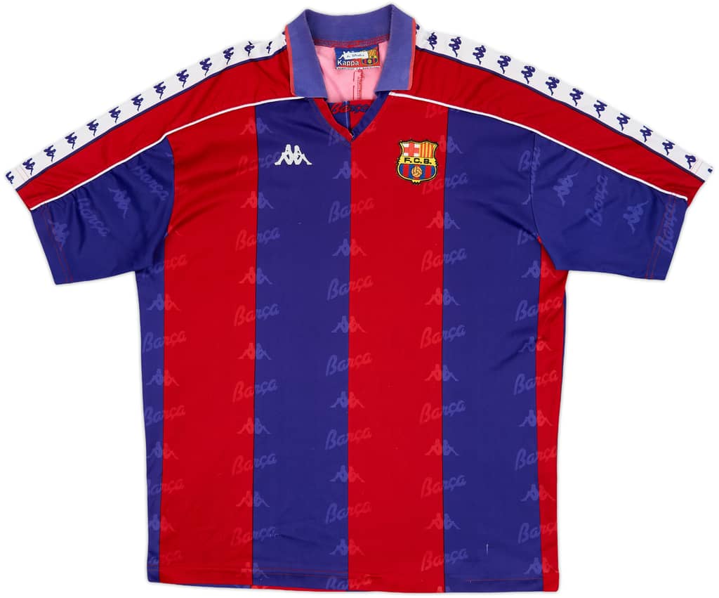 1992-95 Barcelona Home Shirt - 5/10 - (XL)